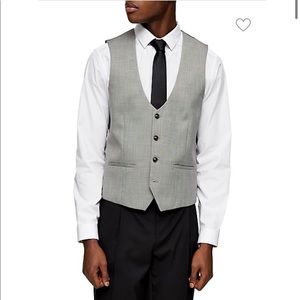TOPMAN Check Suit Vest/ Waistcoat. NWT.
